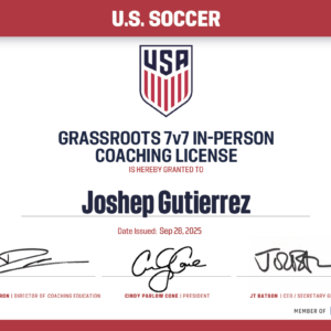 7v7 License (in-person)